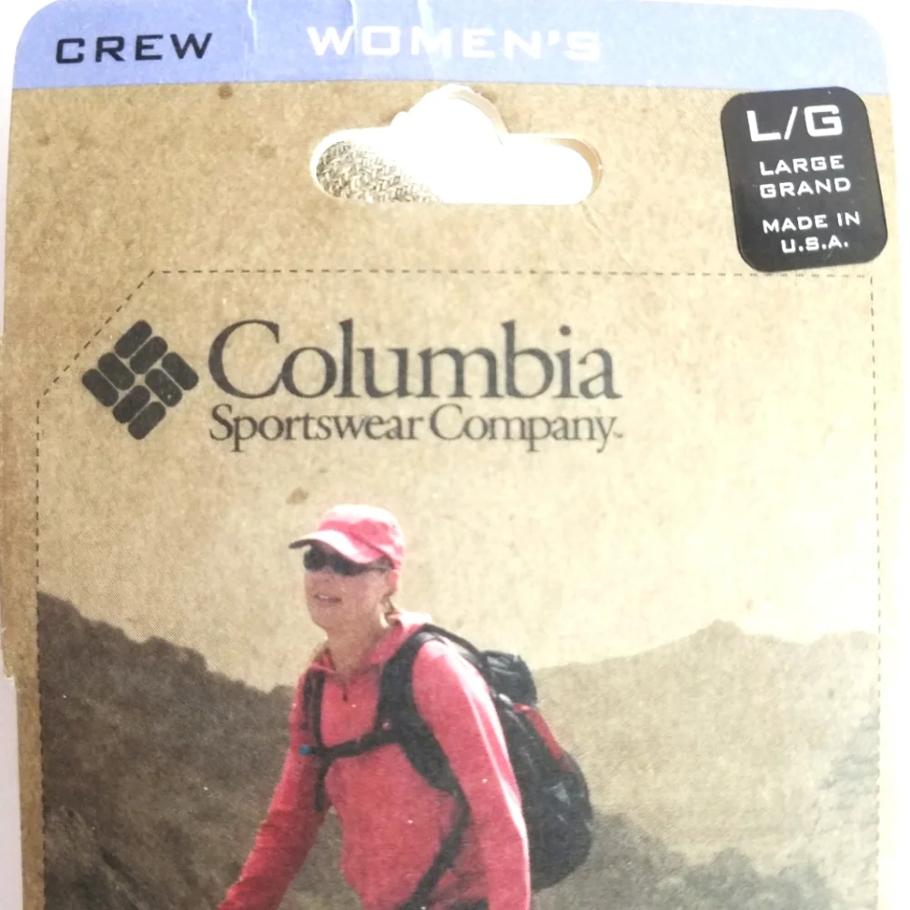 Columbia Cascade Crest Crew Socks L